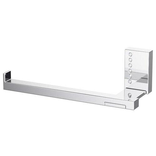 Держатель туалетной бумаги (хром - стразы) (LINEAG) TIF 913