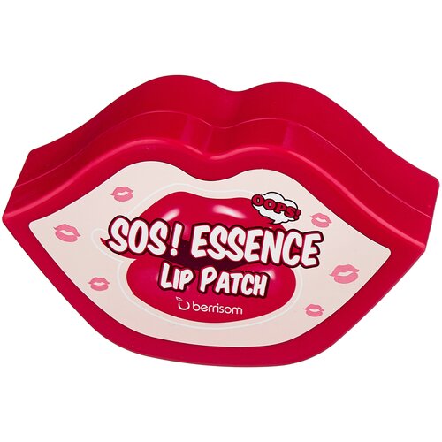 Восстанавливающие патчи для губ [Berrisom] SOS Oops Essence Lip Patch