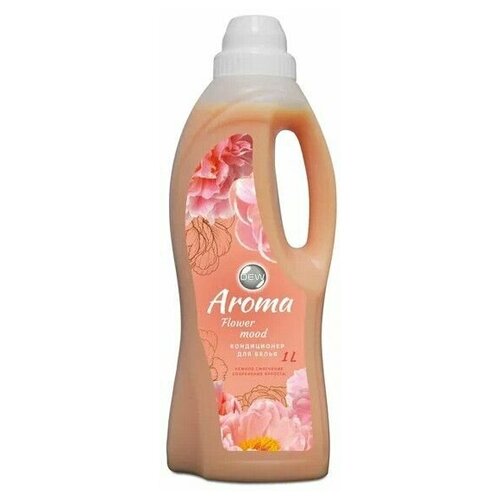 Кондиционер для белья DEW Flower Mood 1л Arome Luxe персик DEW1671