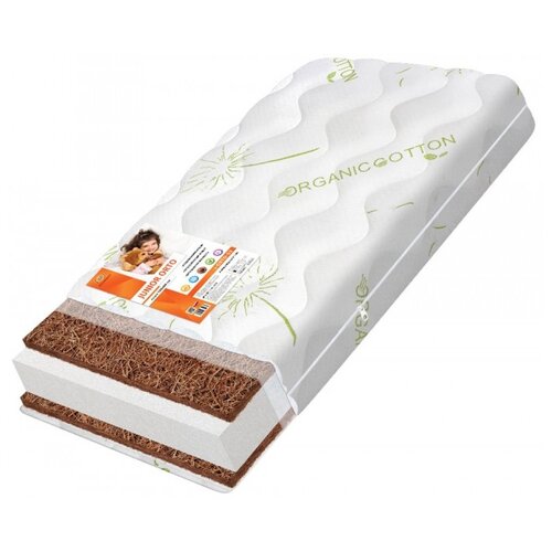 фото Матрас детский ортопедический boom baby junior orto, 160x80 см, белый