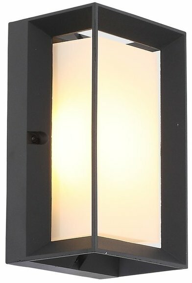 Уличный LED настенный светильник ST Luce Cubista SL077.411.01, LED, 6Вт, кол-во ламп:1шт, Черный