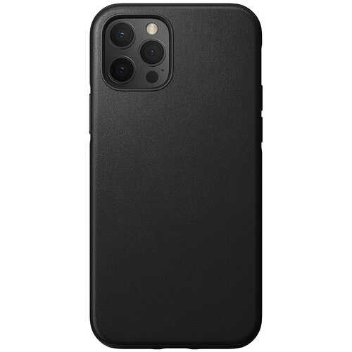 фото Чехол nomad rugged leather (nm21g10r00) для iphone 12/12 pro (black)