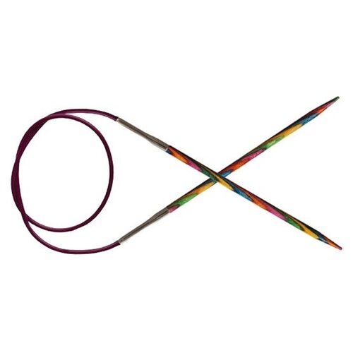 спицы knit pro symfonie 20248 диаметр 3 25 мм длина 35 см многоцветный Спицы Knit Pro Symfonie 20988, диаметр 4 мм, длина 25 см, общая длина 25 см, многоцветный