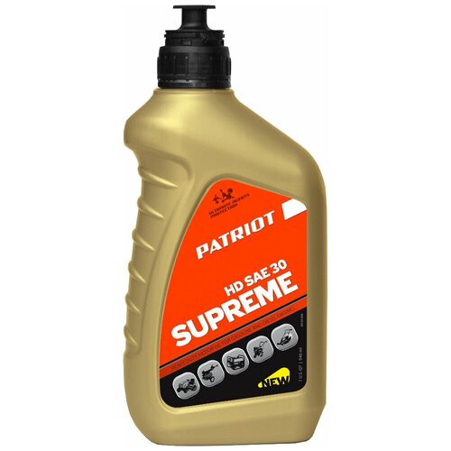 Масло Patriot Supreme HD Sae 30 4Т 946ml 850030598