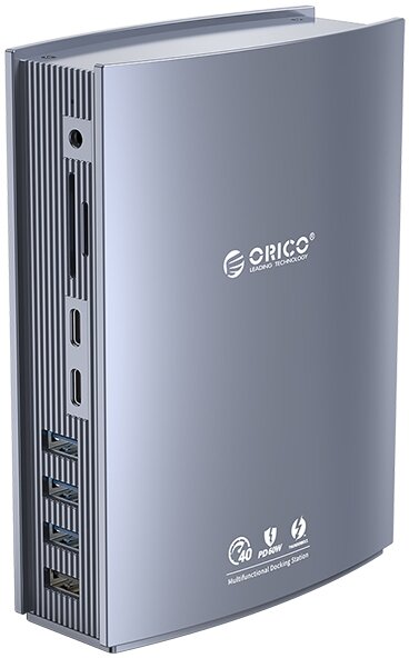 Многофункциональная док-станция ORICO 15-в-1 Thunderbolt 3 серый (ORICO-TB3-15T-EU-GY-BP)