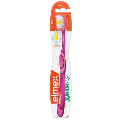 Зубная щетка COLGATE Elmex Junior для детей от 6 до 12 лет