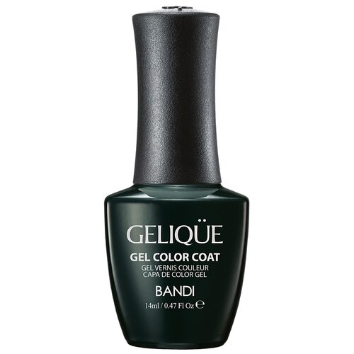 BANDI Гель-лак Gelique, 14 мл, 735 Holiday Green