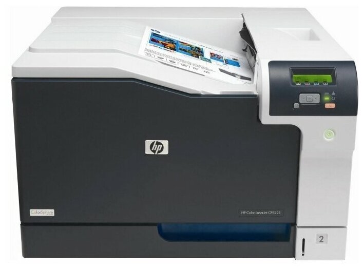 Принтер лазерный HP Color LaserJet Pro CP5225n A3, цветной (CE711A)