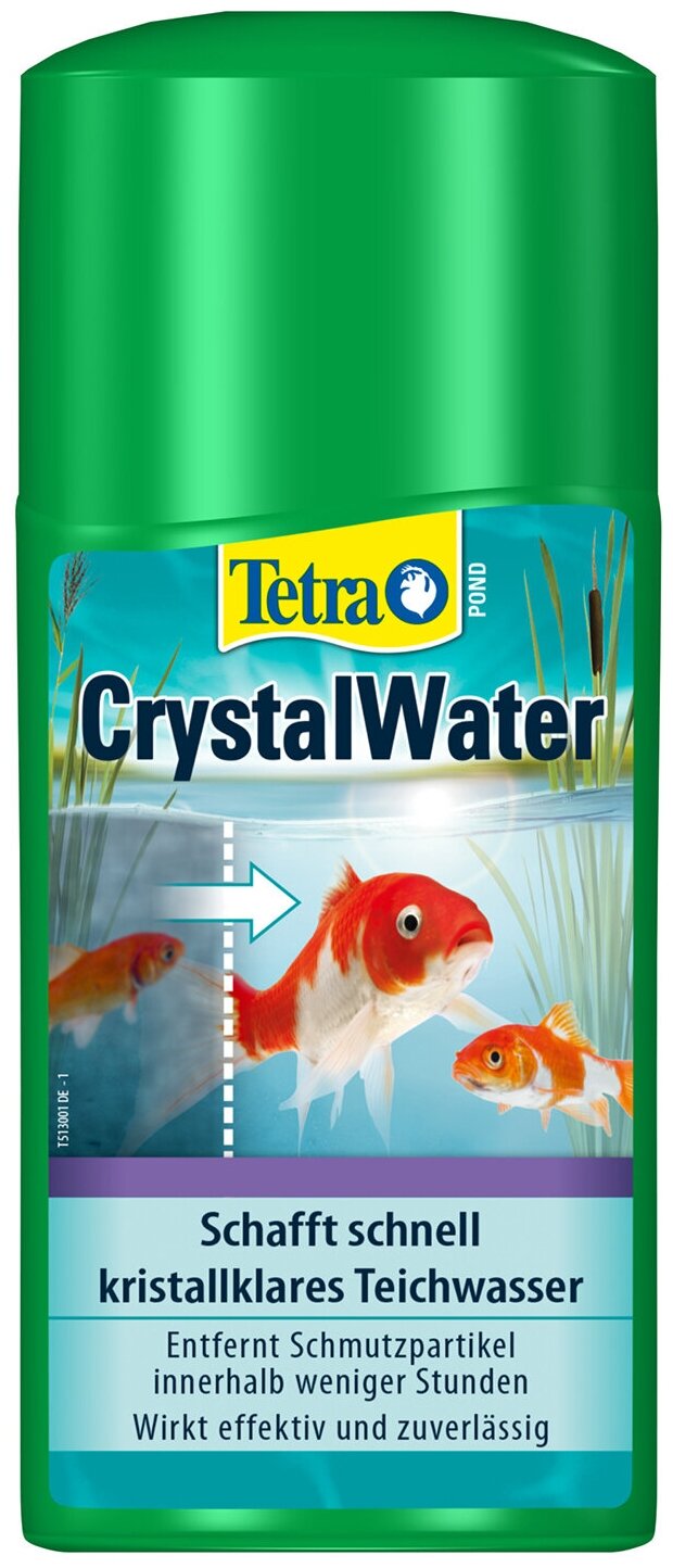 Tetra Pond Crystal Water - средство для очистки прудовой воды от мути, 250 мл - фотография № 2