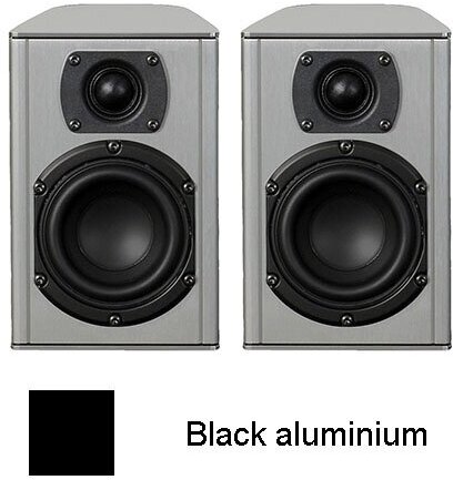 Полочная акустика Piega Smart 1 AB black alu/black