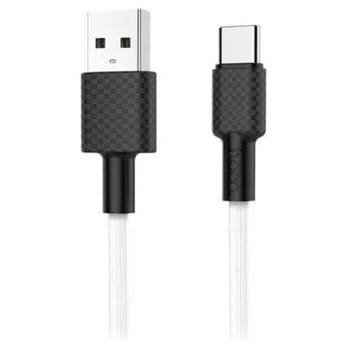 Кабель USB - USB Type-C 1м Hoco X29 Superior Style - Белый usb кабель hoco x29 superior usb type c 2 0а 1м белый