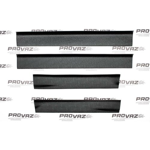 Накладки защита на пороги дверей для Renault Duster / Рено Дастер 2010-2019 автомобильный молдинг, в проем дверей