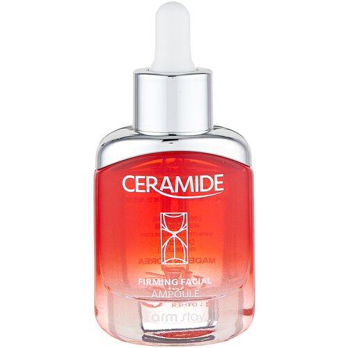 Farmstay Ceramide Firming Facial Ampoule Укрепляющая сыворотка для лица с керамидами, 35 мл farmstay ceramide firming facial ampoule укрепляющая сыворотка для лица с керамидами