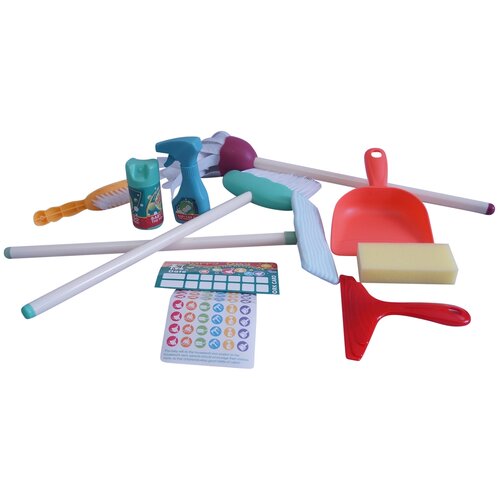 фото Игрвой набор для уборки, 10 предметов jia yu toys