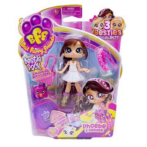Best Furry Friends Кукла Bestie с питомцем на блистере, 2 серия, Phoebe