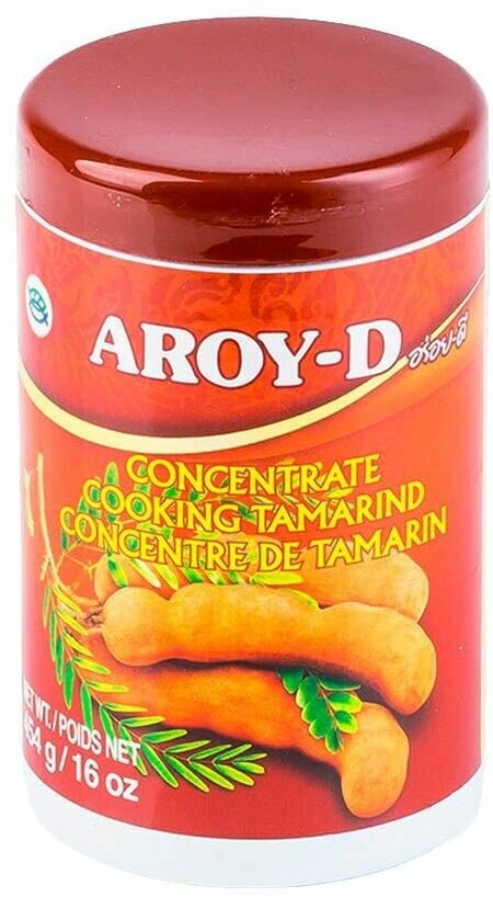 Паста из тамаринда Concentrate Cooking Tamarind Aroy-D 454 гр, ЭксИм Пасифик