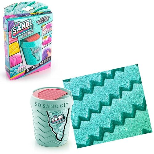 Набор для изготовления слайм-песка SO SAND DIY от Canal Toys, цвет зелёный