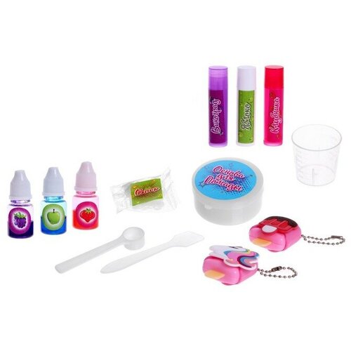 Опыты для девочек Помада для губ единорог и мороженка в пакете 1163₽