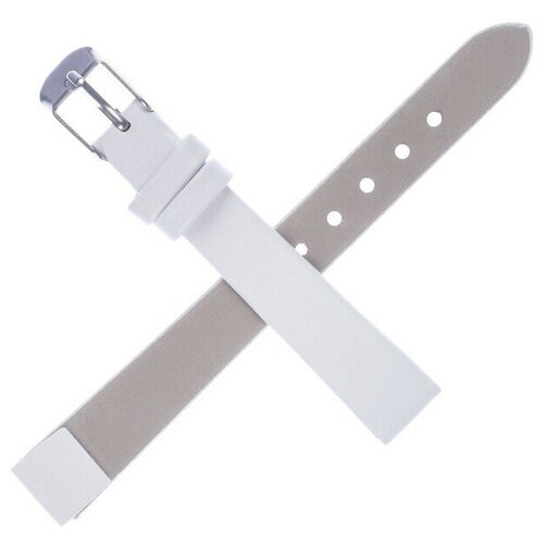 фото Ремешок для часов, 12 мм, 18 см, белый gorodok