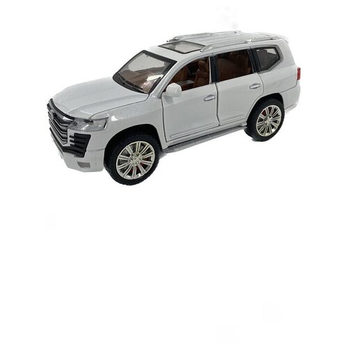 Машина металлическая Тайота, белая