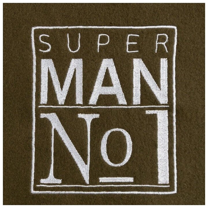 Плед "Этель" Super man 130х150 см, 100% п/э, флис 160 гр/м2 - фотография № 3