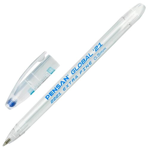 Pensan Ручка шариковая Global-21 2221 0.5 мм, 1 шт.