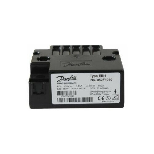 трансформатор розжига danfoss ebi4 052f4031 Трансформатор розжига Danfoss EBI4 052F4030