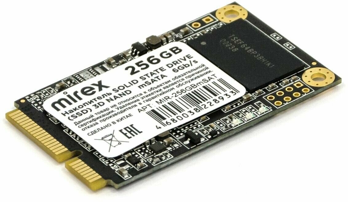 Накопитель SSD Mirex 256GB mSATA (N5M)