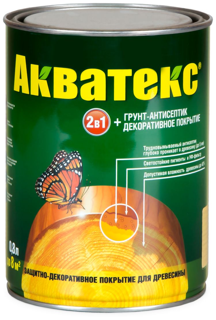 Пропитка АКВАТЕКС Защитно-декоративное текстурное покрытие