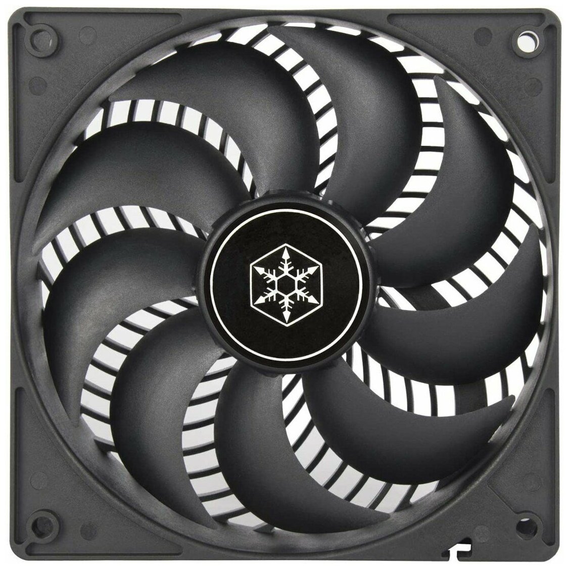 SST-AP120I Air Penetrator PWM fan, noise reducing blade design, Dual Ball Bearing (814025)