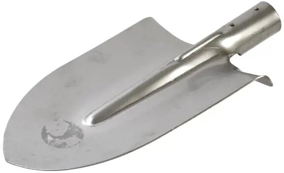 Лопата штыковая 36 см нержавеющая сталь без черенка - фотография № 2