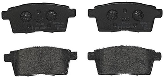 Дисковые тормозные колодки задние brembo P49041 для Ford Edge, Mazda CX-7, Mazda CX-9 (4 шт.)