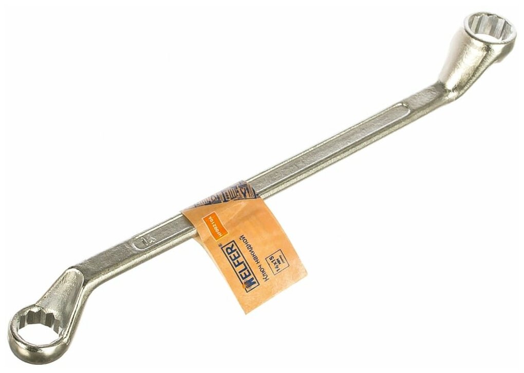 Ключ коленчатый накидной 14*15 мм HELFER - фотография № 1