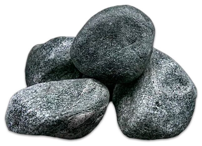 Камни для сауны Жадеит шлифованный PREMIUM, фракция до 100 мм, ведро 15 кг - фотография № 2