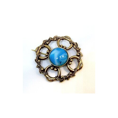 Брошь, голубой