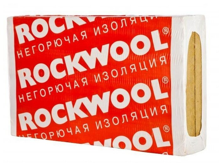 Утеплитель Rockwool Руф Баттс Н Оптима 100x600x1000 мм 1,8 кв.м