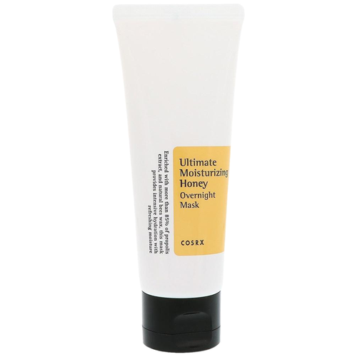 COSRX Ночная маска с экстрактом прополиса Ultimate Moisturizing Honey Overnight Mask, 60 мл