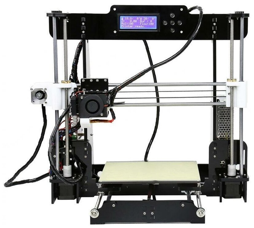 3D принтер Anet 9v-kit v.8 (220*220*240) с micro SD (черный) (Д)