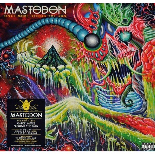 MASTODON ONCE MORE ‘ROUND THE SUN Gatefold 12 винил