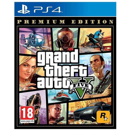 Игра Grand Theft Auto V Premium Edition (GTA 5)для PlayStation 4 (PS4, Русские субтитры) игра grand theft auto v premium edition ps4 русские субтитры