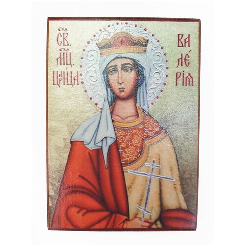 Икона "Валерия Римская", размер иконы - 15x18