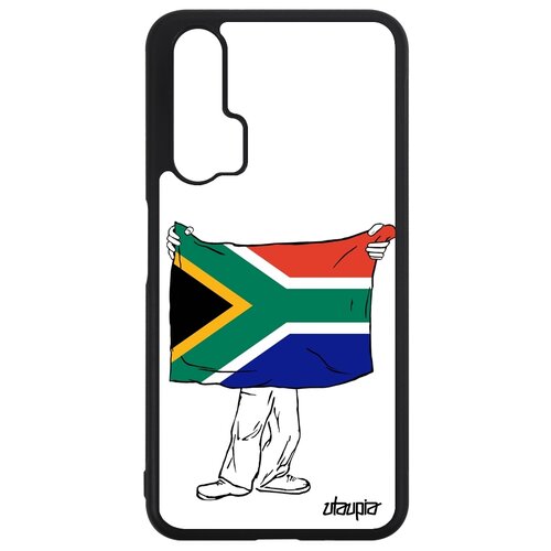 фото Чехол для мобильного nova 5t, "флаг южной африки с руками" патриот страна utaupia