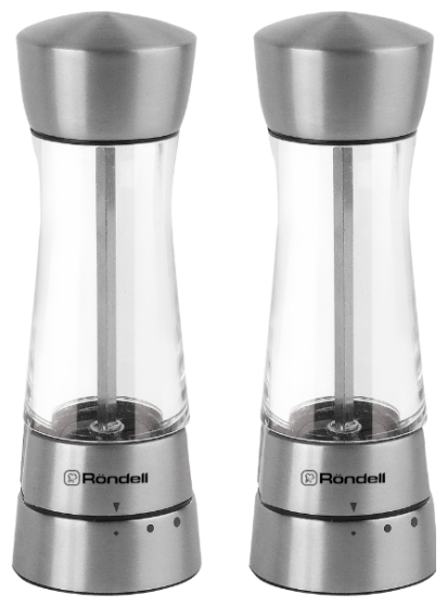 Набор Rondell Spezia 2 предмета: мельницы механические для соли и перца (RD-1668)
