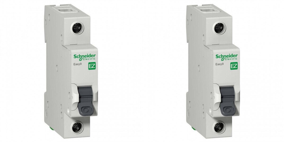 Автоматический выключатель Schneider Electric EASY 9 1P 10А (С) 45кА 230В (2 шт.)