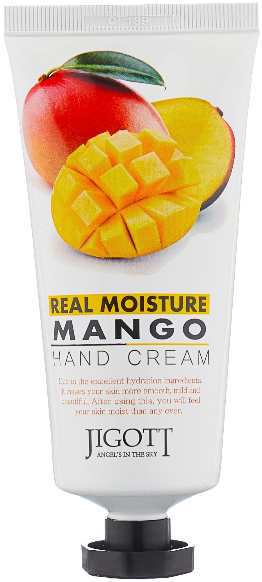 JIGOTT Увлажняющий крем для рук с экстрактом манго Real Moisture Mango Hand Cream, 100 мл