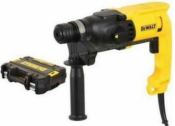 Перфоратор DEWALT, 710 Вт, 2 Дж, 5680 уд/мин, 1500 об/мин, в кейсе, D25033K - фото №5