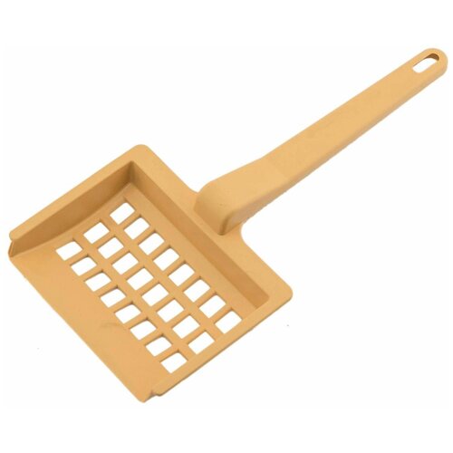 Совок для лотка с крупной сеткой 125 х 27 х 2 см из пластика цвет бежевый Yami-Yami 1 шт 204₽