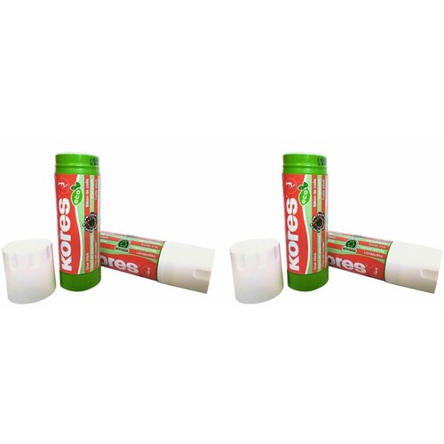 Kores Клей-карандаш Glue-eco, 40 г, 2 шт