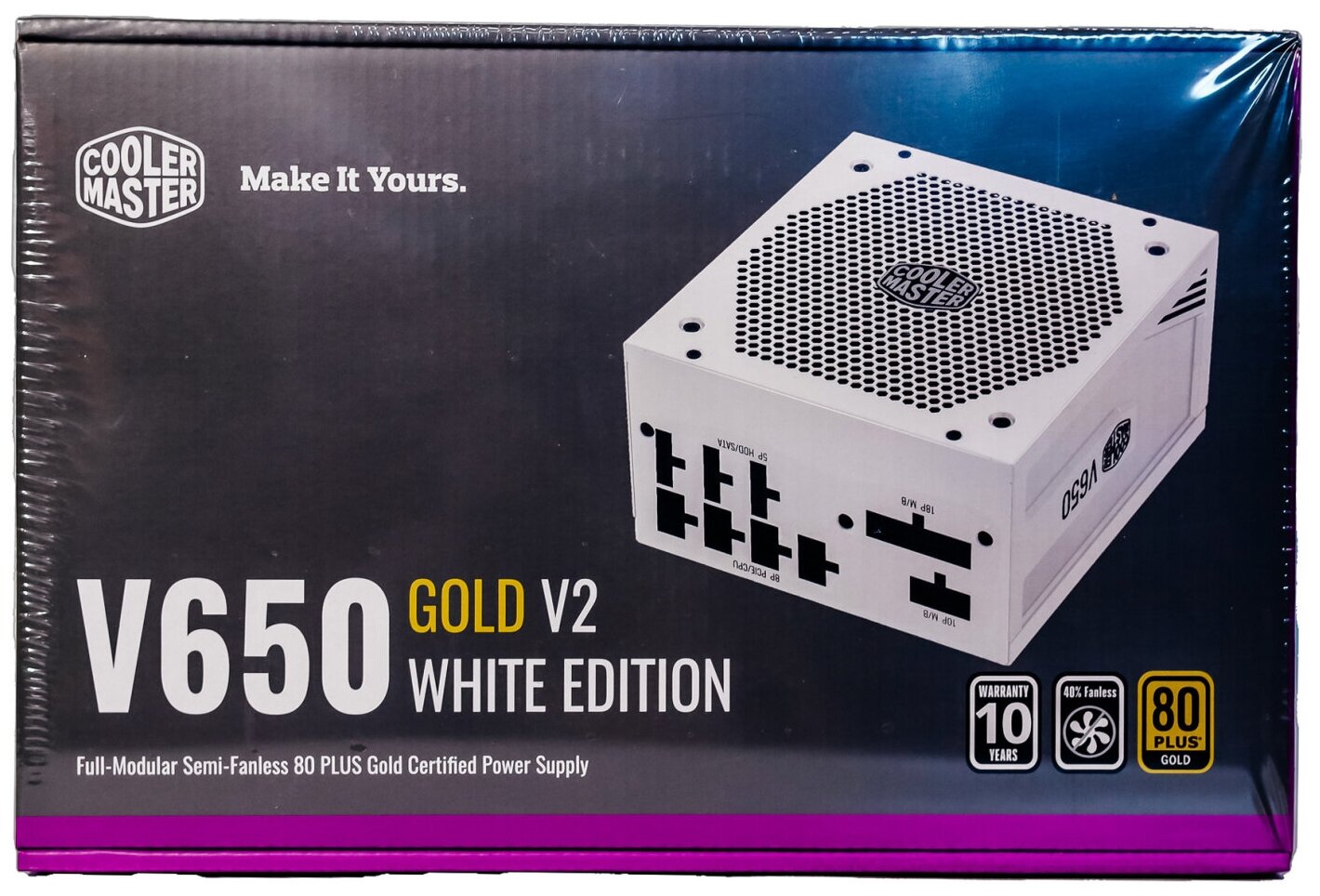 Блок питания ATX Cooler Master MPY-650V-AGBAG-EU 650W, active PFC, 80 PLUS Gold, 135mm fan, full modular - фото №12