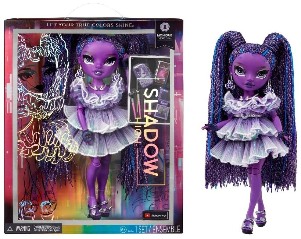 Кукла Rainbow High Shadow High Monique Verbena Series 2 - Моник Вербена